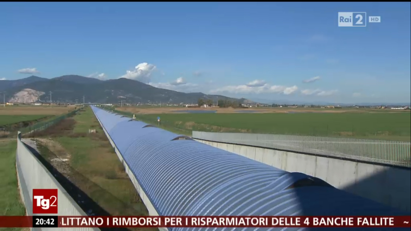 Virgo Pisa - Onde gravitazionali - Studio Sambo Tg2